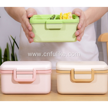 Eco Friendly Bamboo Fiber Food Storage Box